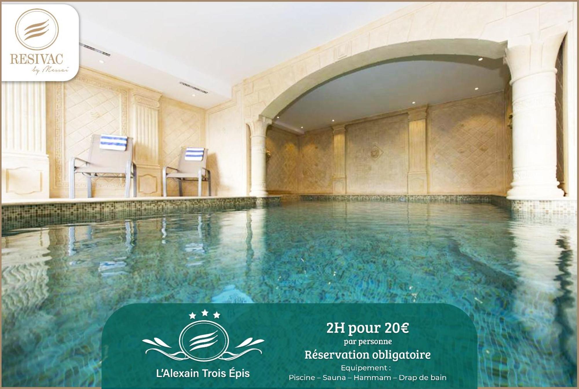 Alexain Hotel Restaurant & Wellness - Colmar Ouest ตรัวส์-เอปีส์ ภายนอก รูปภาพ